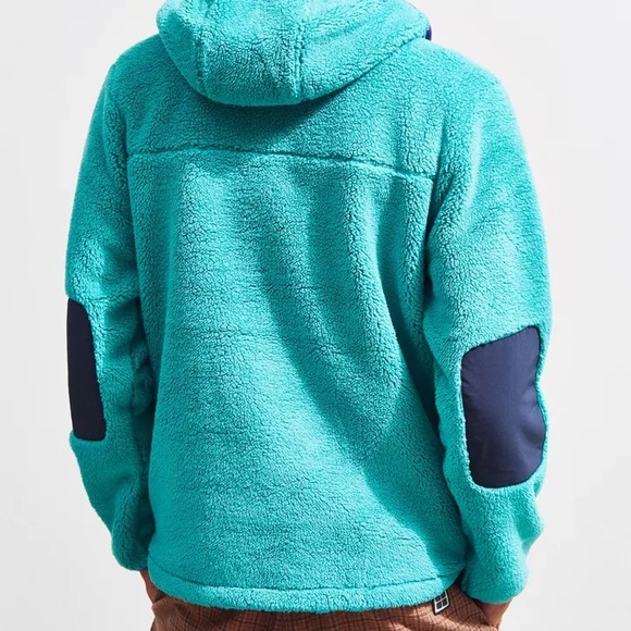 [The North Face] Sherpa Hoodie Kangaroo Pocket Sweartshirt Small - Picture 2 of 11